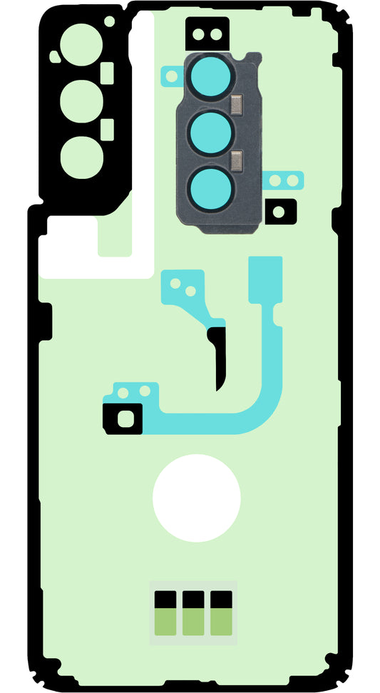 Kit Lijm Batterij Cover Samsung Galaxy S21+ 5G G996, Service Pack GH82-24565A