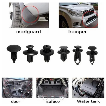 OEM Auto Clips / Klemmen Set, 190in1