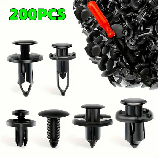 OEM Auto Clips / Klemmen Kit, 200in1