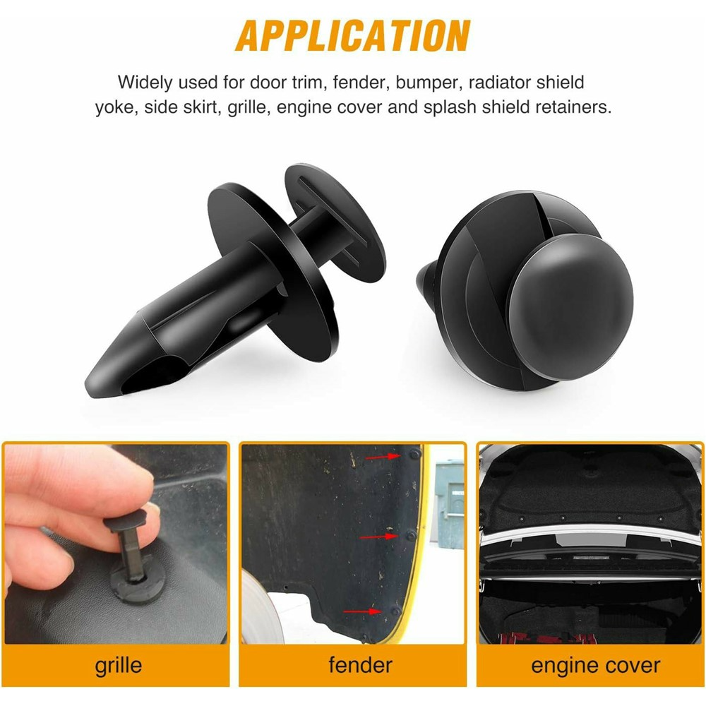 OEM Auto Clips / Klemmen Kit, 200in1