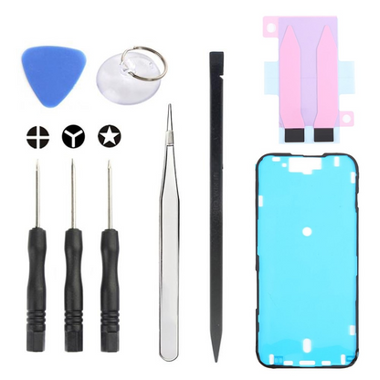 Kit de réparation Jiafa JF-8162 pour remplacement de batterie Apple iPhone 15, 9 en 1