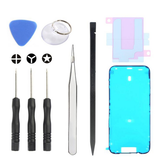 Kit de réparation Jiafa JF-8162 pour remplacement de batterie Apple iPhone 17 Pro Max, 9 en 1