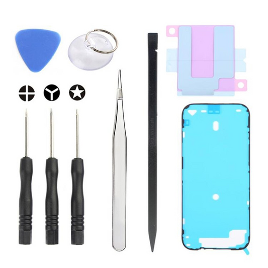 Kit de réparation Jiafa JF-8162 pour remplacement de batterie Apple iPhone 17 Pro, 9 en 1