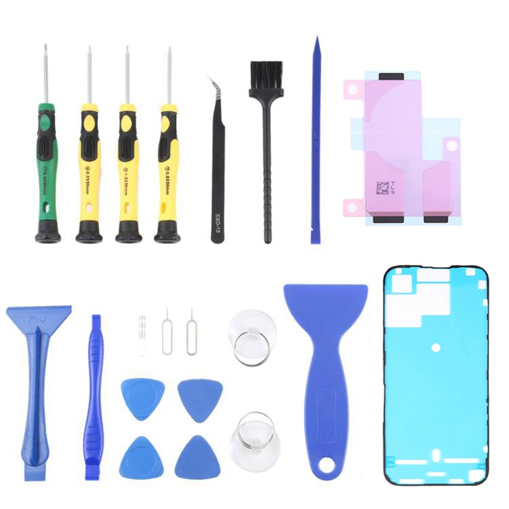 Jiafa JF-8182 Reparaturset für den Austausch des Akkus Apple iPhone 15 Pro Max, 21in1