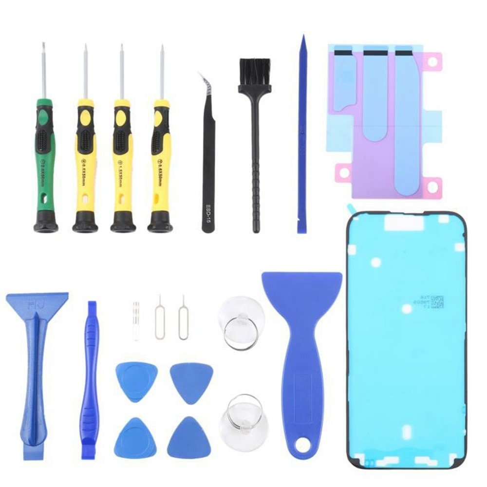Kit de réparation Jiafa JF-8182 pour remplacement de batterie Apple iPhone 16 Pro Max, 21 en 1