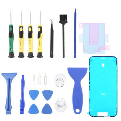Kit de réparation Jiafa JF-8182 pour remplacement de batterie Apple iPhone 17 Pro Max, 21 en 1