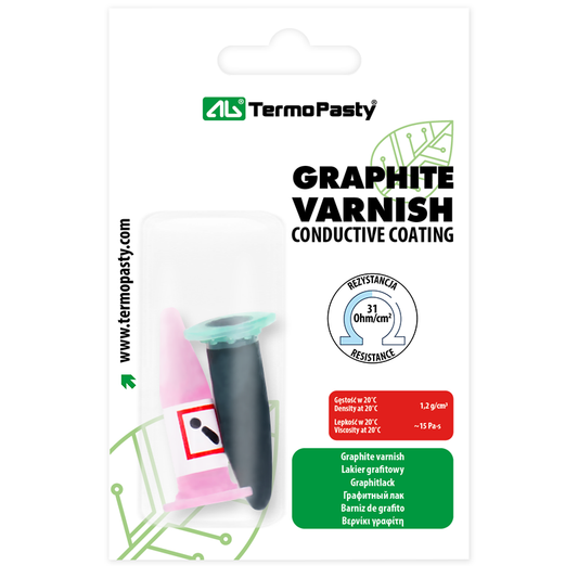 Grafietlak AG Termopasty, 2ml, Set van 2 stuks ART.AGT-022