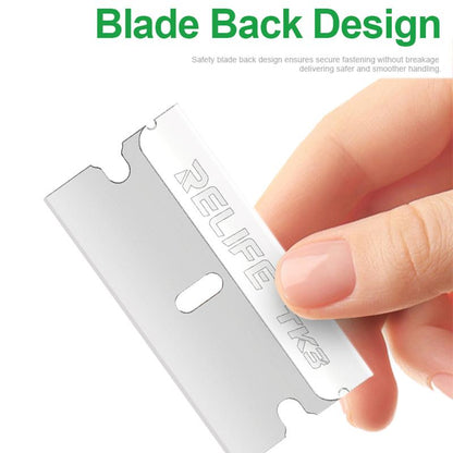 Ersatzklinge Relife TK3 für UV/OCA-Klebstoffentfernungswerkzeug, 100 Stück Set