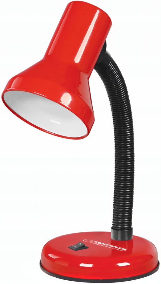 Lampe de bureau Esperanza Alatair ELD108R, 12W, Rouge