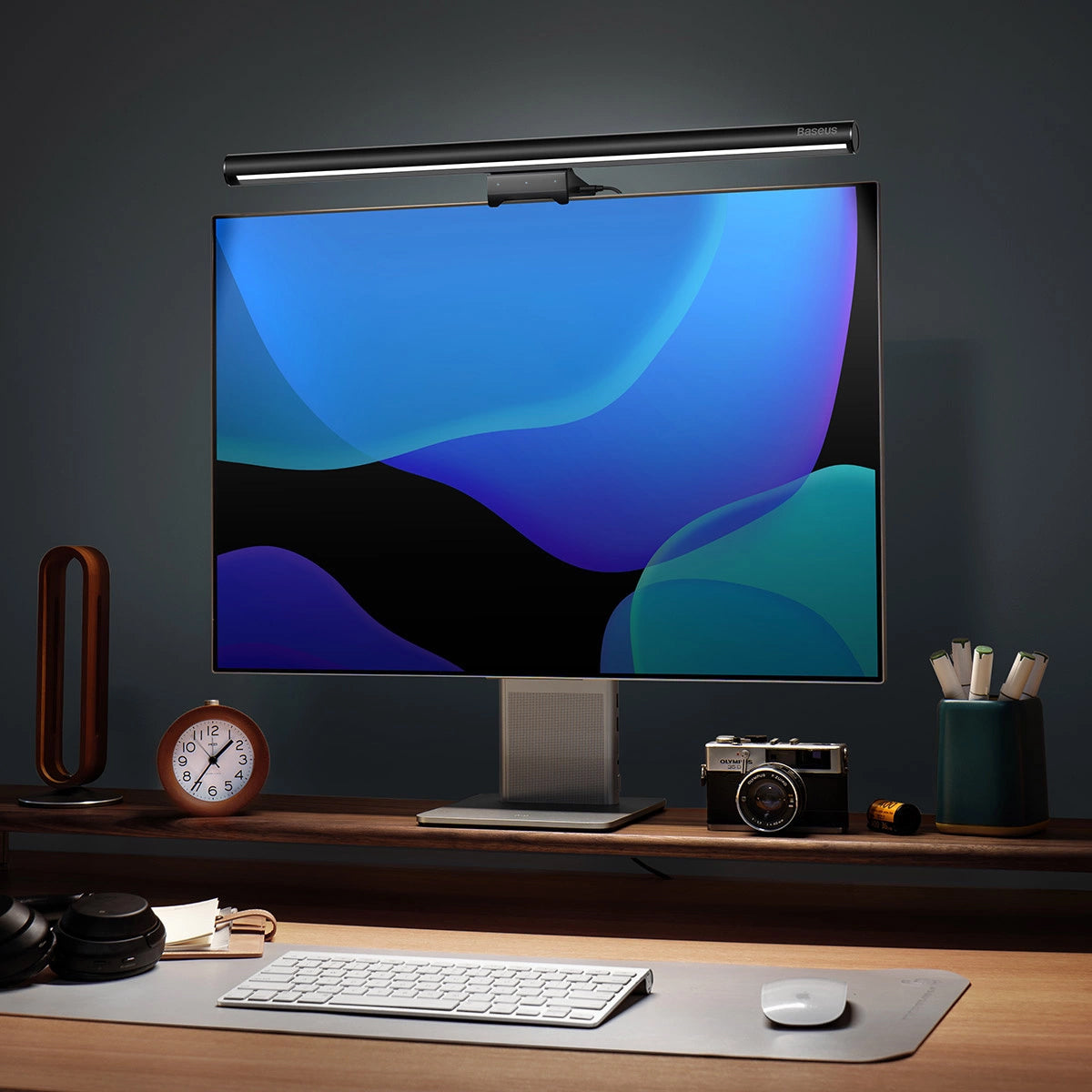 Baseus i-Wok2 Led Monitorlamp, 2700K - 6500K, Zwart DGIW000101