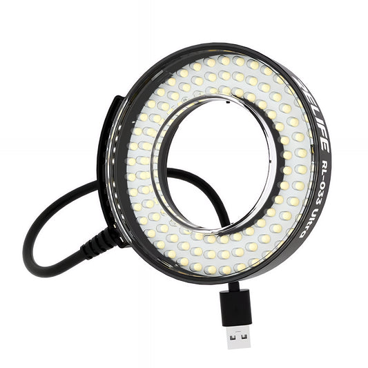 Relife RL-033 Ultra Lampe für Mikroskop, Schwarz