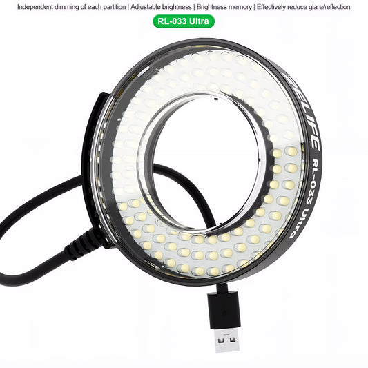 Lampe Relife RL-033 Ultra pour Microscope, Noire