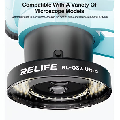 Lampe Relife RL-033 Ultra pour Microscope, Noire