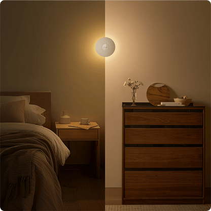 Lampe LED Veille Xiaomi Light 3, 2700K, Capteur, Blanche BHR8978GL