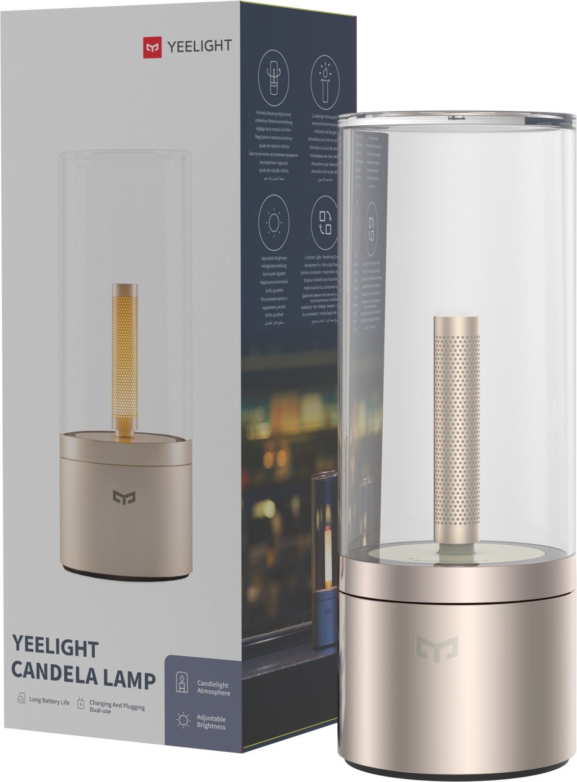 Veghe Yeelight Candle, 5W, 1800K, Dimmable YLFWD-0019 