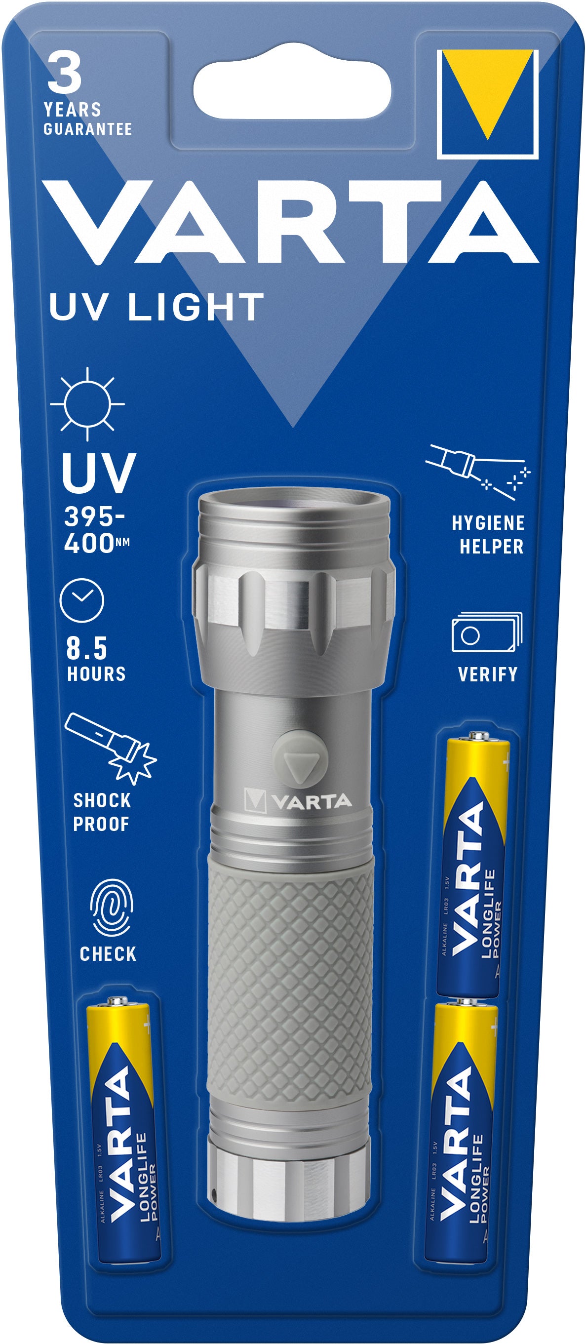 Varta UV LED zaklamp