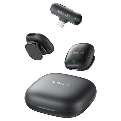 Lavallière Acefast R1, USB-C, Set 2 pièces, Noire