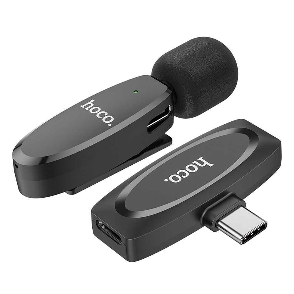 HOCO L15 Lavalier, USB-C, Zwart