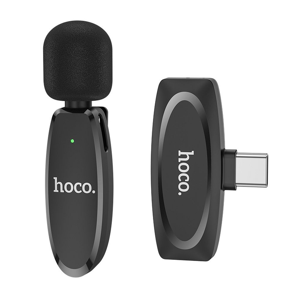 HOCO L15 Lavalier, USB-C, Zwart