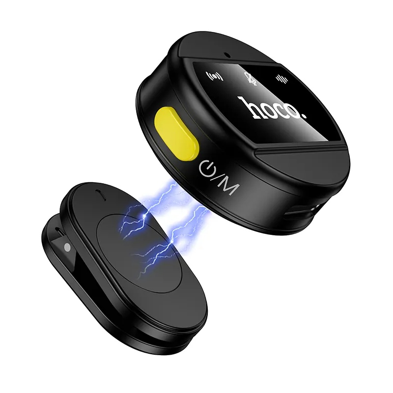 Lavaliermikrofon HOCO L21, Lightning, Schwarz