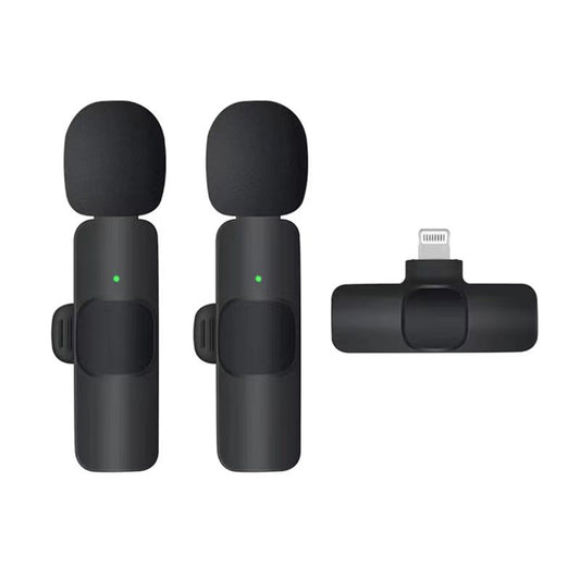 Techsuit Lavalier LW1, Lightning, Set van 2 stuks, Zwart