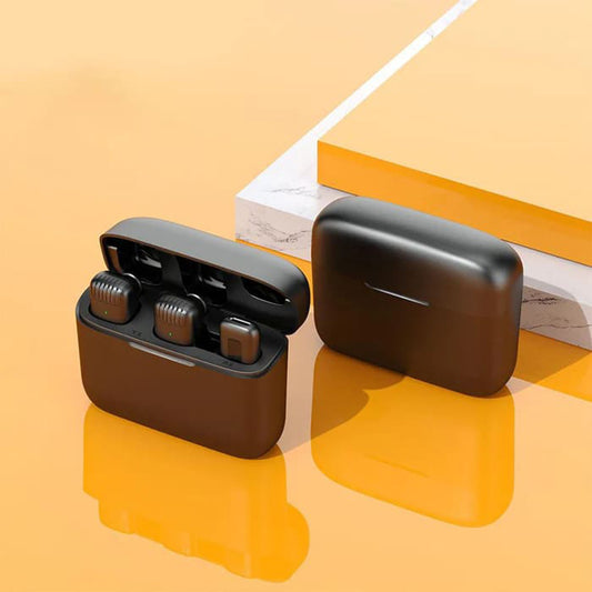 Lavalier Techsuit LW4, USB-C, Lot de 2 pièces, Noir