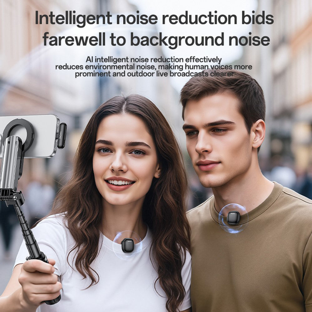 Lavallière Yesido KR20, Lightning, Set 2 pièces, Noire