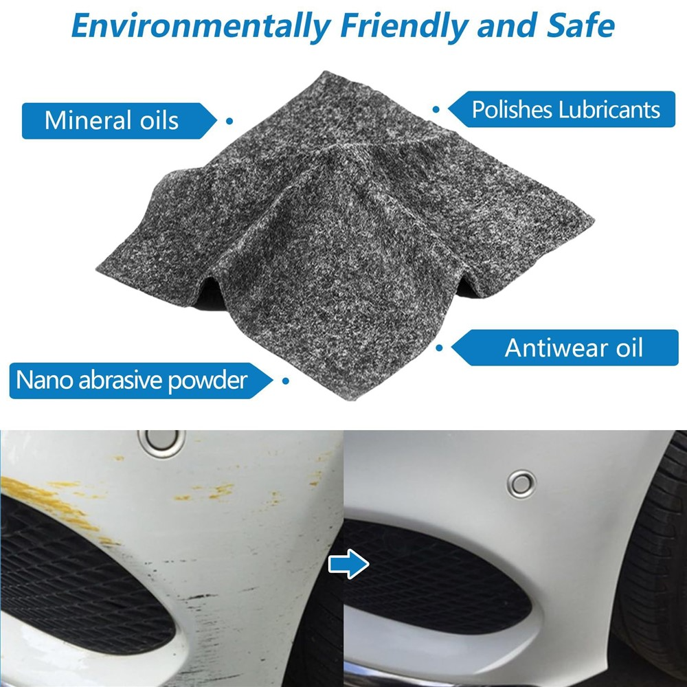 OEM Auto-Tuch zur Entfernung von oberflächlichen Kratzern, 10 cm x 20 cm, 5 Stück Set