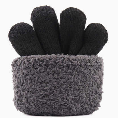 Winter-Touchscreen-Handschuhe Iwarm ST0005, Größe 21cm, Schwarz