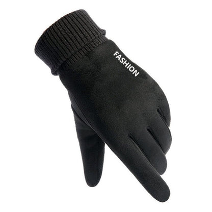 Gants d'Hiver Tactiles Unisexes Techsuit ST0010, Taille Universelle, Noirs