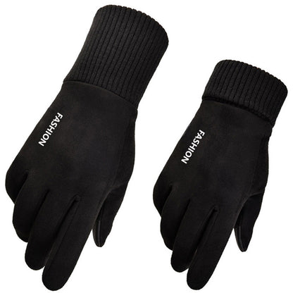 Gants d'Hiver Tactiles Unisexes Techsuit ST0010, Taille Universelle, Noirs