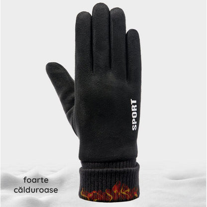 Gants d'Hiver Tactiles Unisexes Techsuit ST0010, Taille Universelle, Noirs