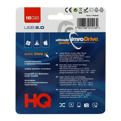 Externer USB-A Speicher Imro, 16Gb