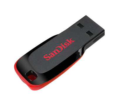 Externe USB-A Geheugen SanDisk Cruzer Blade, 64Gb SDCZ50-064G-B35
