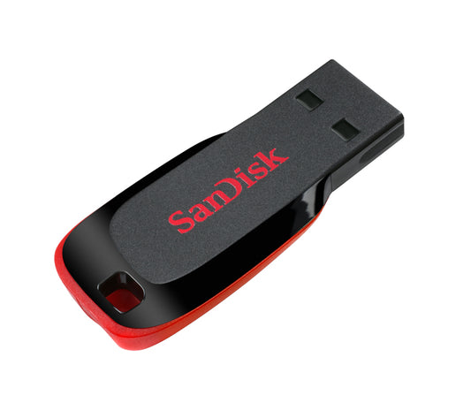 Externe USB-A Geheugen SanDisk Cruzer Blade, 128Gb SDCZ50-128G-B35