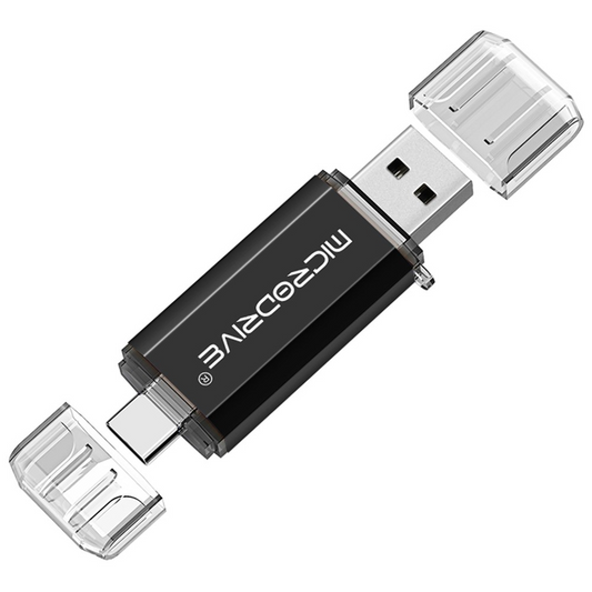 Mémoire Externe USB-A / USB-C MicroDrive, 64Gb