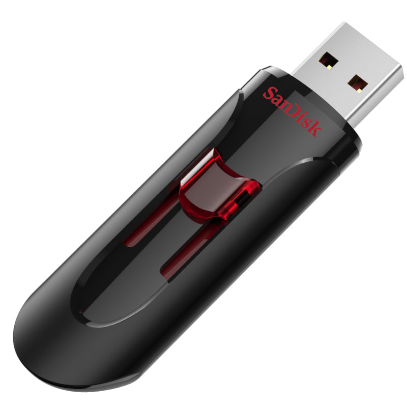 Externer USB-A 3.0 Speicher SanDisk Cruzer Glide, 64Gb SDCZ600-064G-G35
