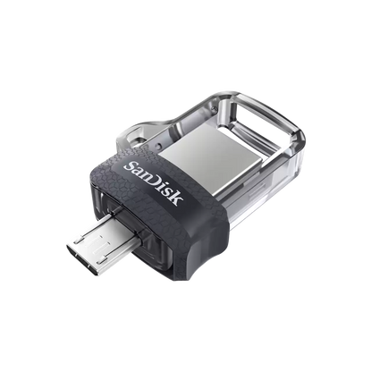 Mémoire Externe USB-A 3.0 / microUSB SanDisk Ultra Dual Drive, 32Gb SDDD3-032G-G46