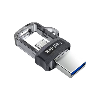 Mémoire Externe USB-A 3.0 / microUSB SanDisk Ultra Dual Drive, 64Gb SDDD3-064G-G46