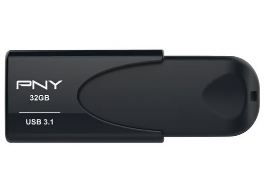 Externe USB-A 3.1 Geheugen PNY Attache 4, 32Gb FD32GATT431KK-EF