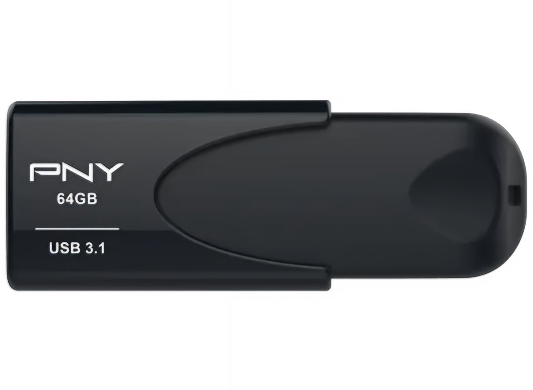 Externe USB-A 3.1 Geheugen PNY Attache 4, 64Gb FD64GATT431KK-EF