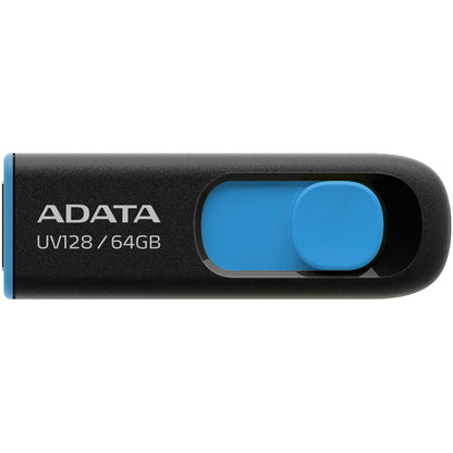 Extern geheugen USB-A 3.2 Adata UV128, 64Gb AUV128-64G-RBE 