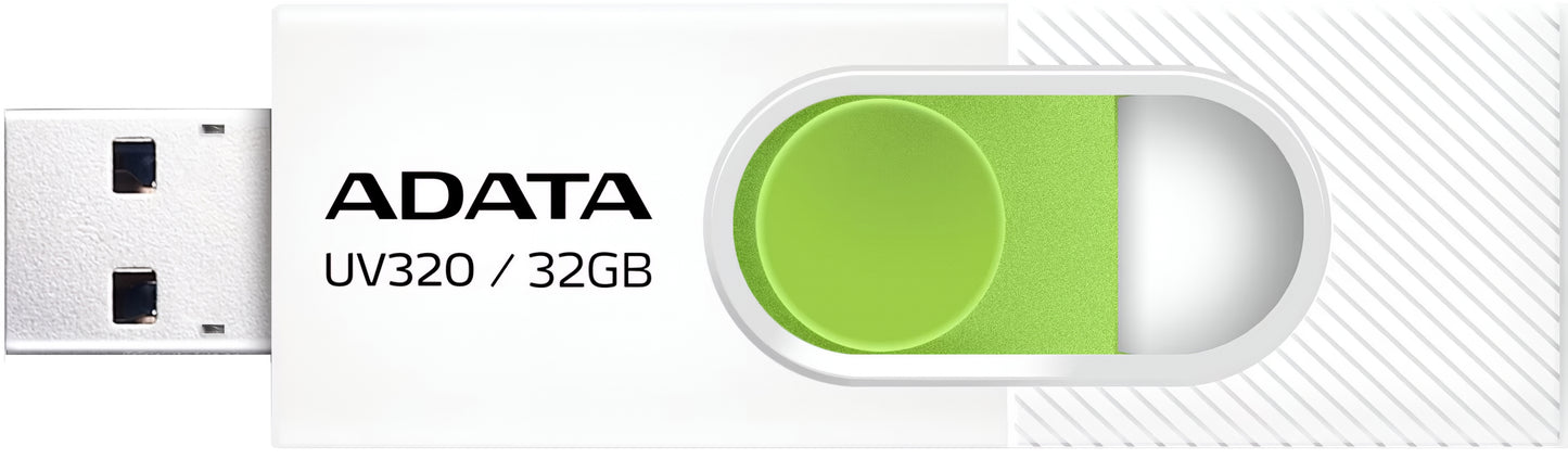 Externe USB-A 3.2 Adata UV320 Geheugen, 32Gb AUV320-32G-RWHGN