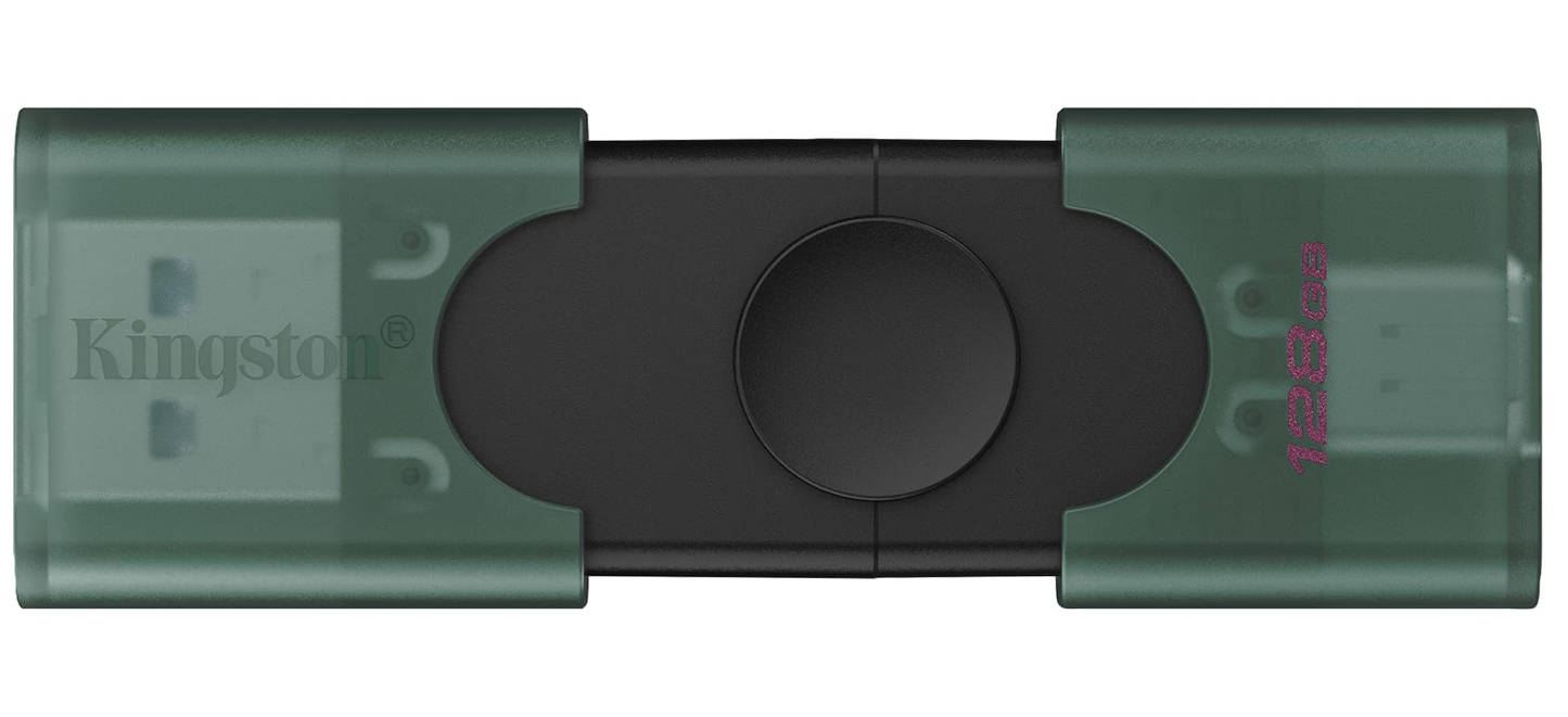 Externer Speicher USB-A 3.2 / USB-C Kingston Duo, 128Gb DTDEG2/128GB