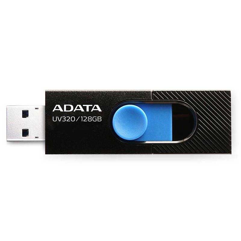 Extern geheugen USB-A 3.2 Adata UV320, 128Gb AUV320-128G-RBKBL 