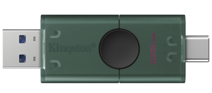 Externer Speicher USB-A 3.2 / USB-C Kingston Duo, 128Gb DTDEG2/128GB