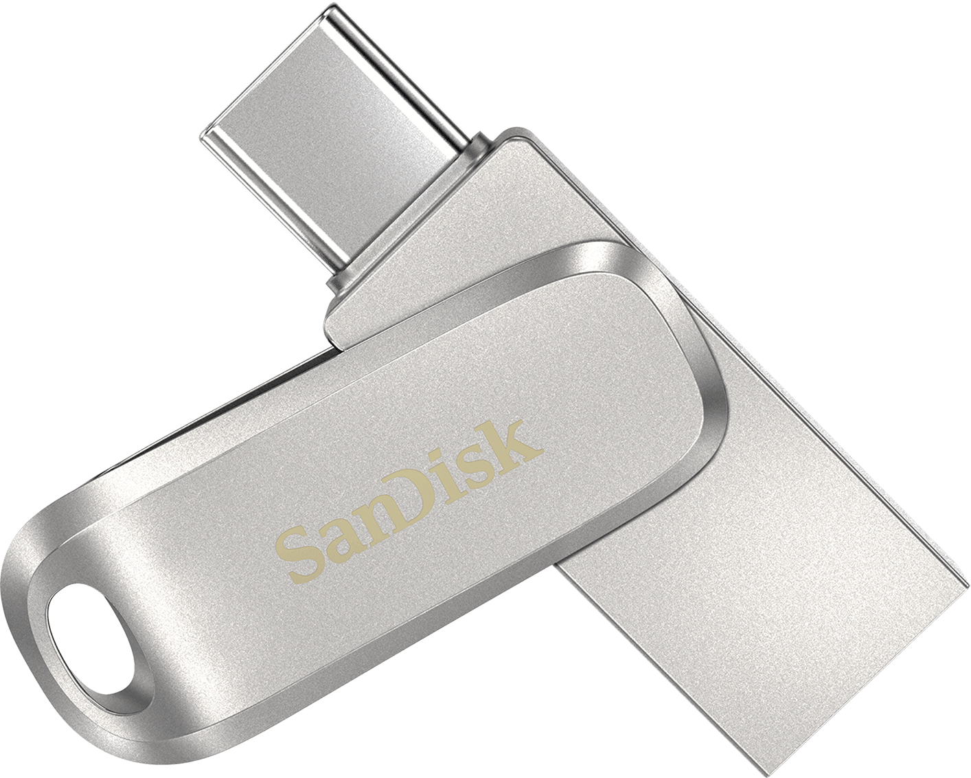 Externer Speicher USB-A 3.2 / USB-C SanDisk Ultra Luxe Dual Drive, 128Gb SDDDC4-128G-G46