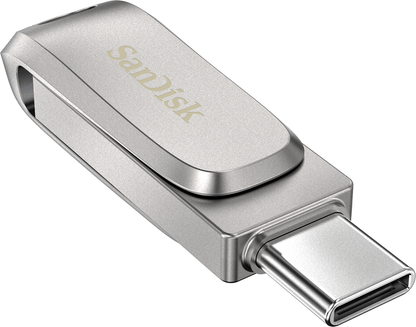 Externer Speicher USB-A 3.2 / USB-C SanDisk Ultra Luxe Dual Drive, 128Gb SDDDC4-128G-G46