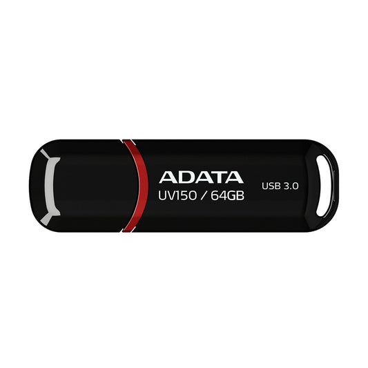 Externe USB-A 3.2-geheugenstick Adata UV150, 64 GB AUV150-64G-RBK