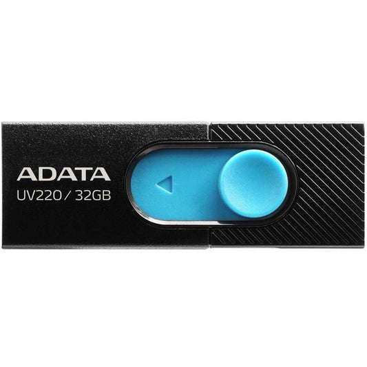 Extern USB-A-geheugen Adata UV220, 32Gb AUV220-32G-RBKBL 